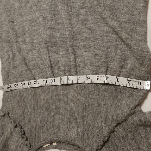 *Host Pick* Moth Anthropologie Soft As Feathers Gray Knit Dress Size Large - Picture 10 of 13